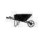 Miniature Black Wheelbarrow by Make Market®